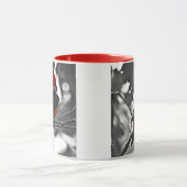 Male Scarlet Tanager Mok (Midden)