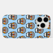 male Sunda zebra finch Case-Mate iPhone Case (Achterkant (horizontaal))