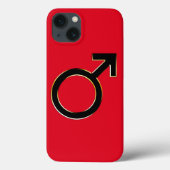 Male Symbol Case-Mate iPhone Case (Achterkant)
