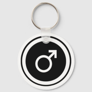 Male Symbol Sleutelhanger