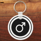 Male Symbol Sleutelhanger (Voorkant)