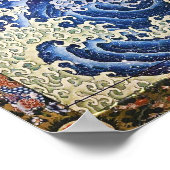 Male Wave, Hokusai Poster (Hoek)