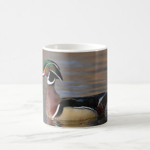 Male Wood Duck Koffiemok