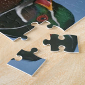 Male Wood Duck Reflection Legpuzzel (Zijkant)