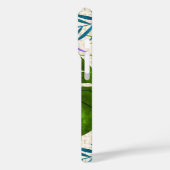 Maleah Monstera Tropical Hawaiian Waterverf-Green Case-Mate iPhone Case (Achterkant / Links)