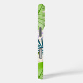 Maleah Monstera Tropical Hawaiian Waterverf-Green Case-Mate iPhone Case (Achterkant / Rechts)