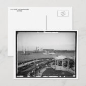 Malecon en El Morro, Havana, Cuba 1904 Vintage Briefkaart (Voorkant / Achterkant)