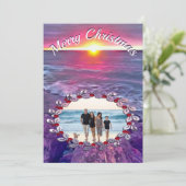 Malecon Familie Kerstzonsondergang 0911 (Staand voorkant)