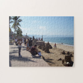 Malecon, Puerto Vallarta Jig Saw Puzzle Legpuzzel