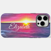 Malecon Roze Zonsondergang 0911 Case-Mate iPhone Case (Achterkant (horizontaal))