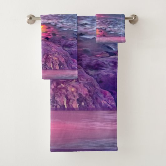 Malecon Sunset 0911 Bad Handdoek (Insitu)