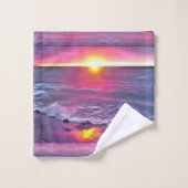 Malecon Sunset 0911 Bad Handdoek (Wasdoekje)