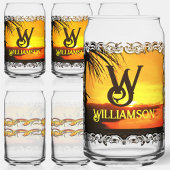 Malecon Sunset 2441 Blikvorm Glas