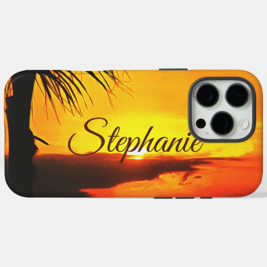 Malecon Sunset 2441 Case-Mate iPhone Case (Achterkant (horizontaal))