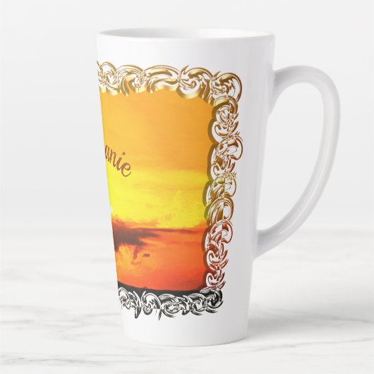 Malecon Sunset 2441 Latte Mok (Rechts)