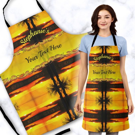 Malecon Sunset 2441 Schort