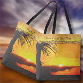 Malecon Sunset 2441 Tote Bag