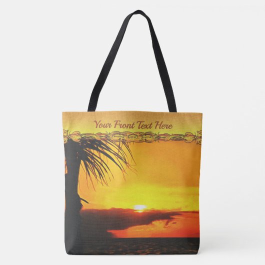 Malecon Sunset 2441 Tote Bag (Voorkant)