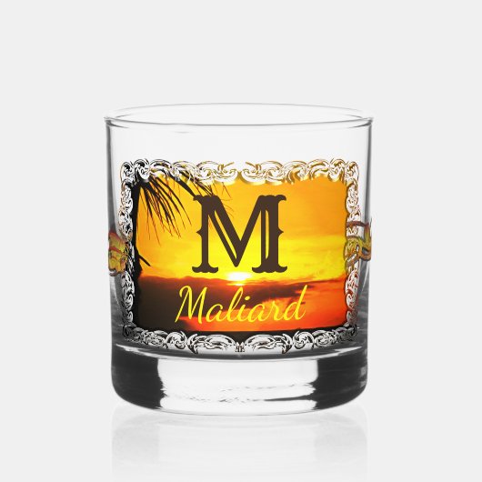 Malecon Sunset 2441 Whisky Glas (Voorkant)
