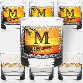 Malecon Sunset 2441 Whisky Glas