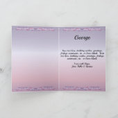 Malecon Sunset Birthday 911 Kaart (Binnen)