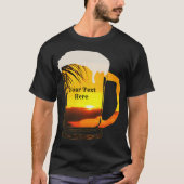 Malecon Sunset & Cold Beer 2441 T-shirt (Voorkant)