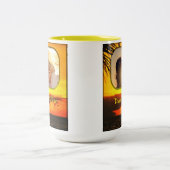 Malecon Sunset Love Tweekleurige Koffiemok (Center)