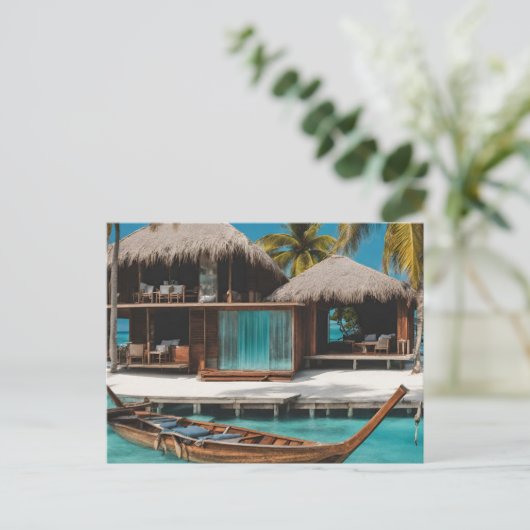 Malediven (1) briefkaart (Staand voorkant)