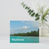 Malediven Briefkaart (Staand voorkant)