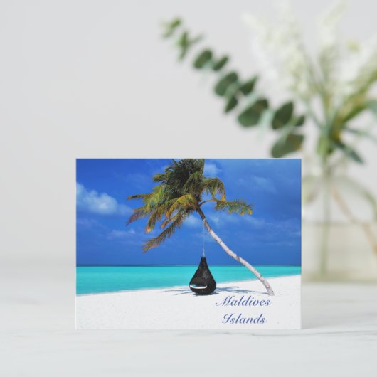 Malediven Briefkaart (Staand voorkant)