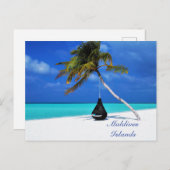 Malediven Briefkaart (Voorkant / Achterkant)