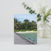 Malediven Briefkaart (Staand voorkant)