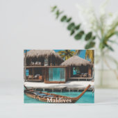 Malediven Briefkaart (Staand voorkant)