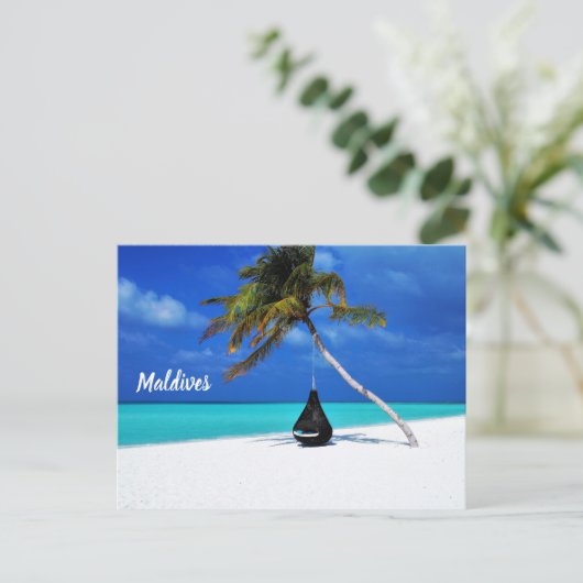Malediven Briefkaart (Staand voorkant)