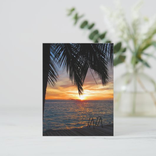 Malediven Briefkaart (Staand voorkant)