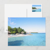 Malediven Briefkaart (Voorkant / Achterkant)