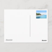 Malediven Briefkaart (Achterkant)