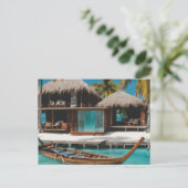 Malediven Briefkaart (1) (Staand voorkant)