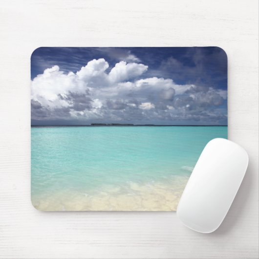 Malediven eiland Mousepad Muismat (Met muis)