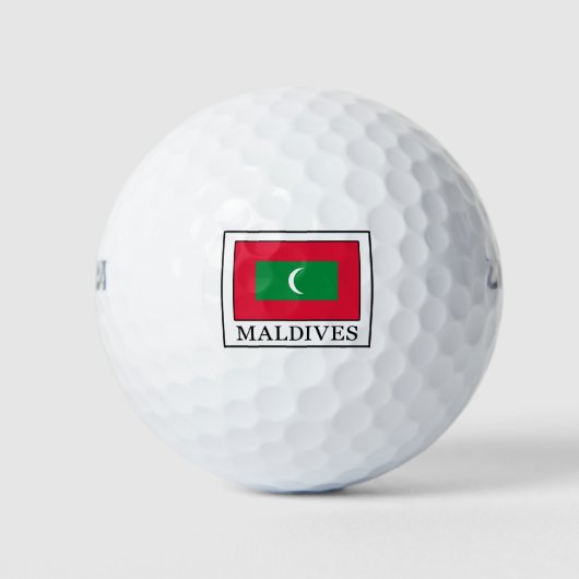 Malediven Golfballen (Voorkant)