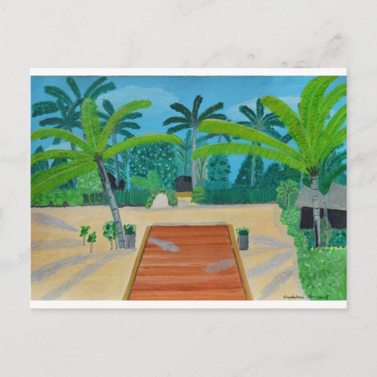 Malediven Kaart (Voorkant)