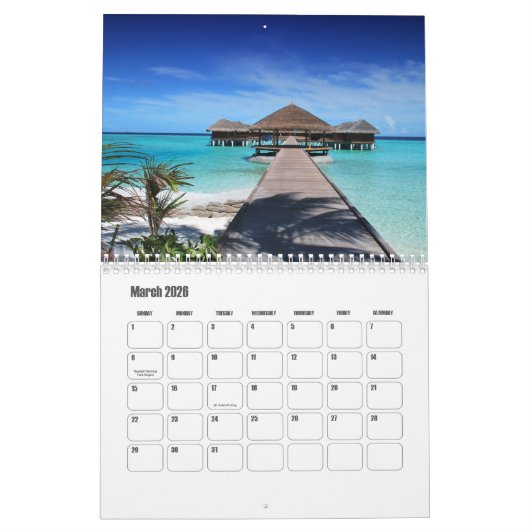 Malediven Kalender (Mar 2026)