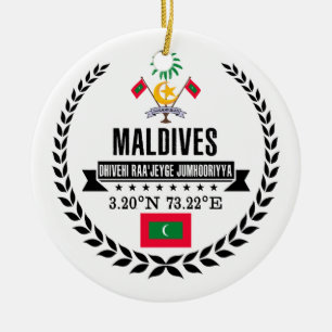 Malediven Keramisch Ornament