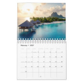 Malediven landschap kalender (Feb 2027)