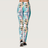 Malediven Luxury Sketch Waterverf | Leggings (Achterkant)