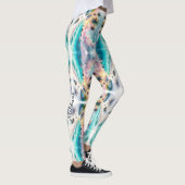 Malediven Luxury Sketch Waterverf | Leggings (Rechts)