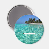 Malediven Magneet (Voorkant / Achterkant)