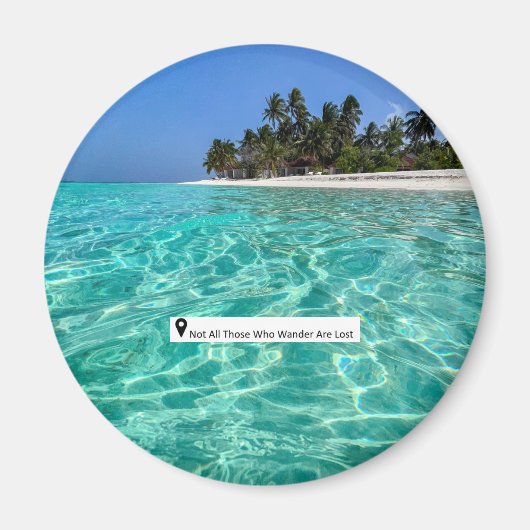 Malediven Magneet (Voorkant)