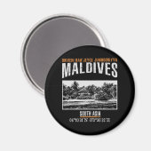 Malediven Magneet (Voorkant / Achterkant)
