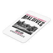 Malediven Magneet (Linkerzijde)